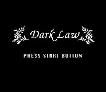 Dark Law - Meaning of Death (Japan) screen shot title